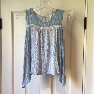 Monteau Girl Sleeveless Top Sz 14 (L)